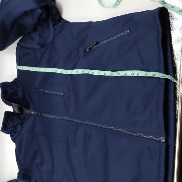 Swiss tech Mens Soft Shell Jacket Size Large Blue Color Zip Up Swiss Tech - Picture 10 of 13